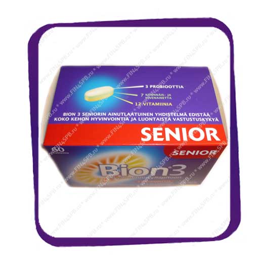 фото: Bion 3 Senior 60 tabs (Бион 3 Сеньор 60 табл.)